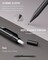 Metal Mechanical Pencils 0.5 & 0.7 mm, 2PCS Mechanical Pencils with Dual Spring, 8 Tubes Lead Refills, 2PCS 4B Erasers and 18PCS Eraser Refills, Mechanical Pencil Set for Writing Drawing